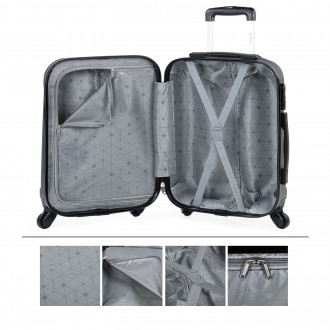 Havel rigid medium suitcases with a capacity of 58 L