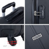 Havel rigid medium suitcases with a capacity of 58 L