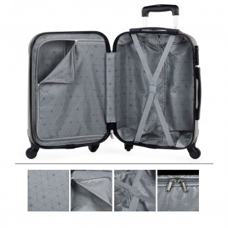 Havel rigid medium suitcases with a capacity of 58 L