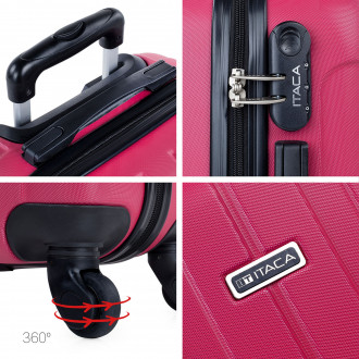 Havel rigid medium suitcases with a capacity of 58 L