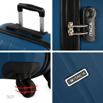 Havel rigid medium suitcases with a capacity of 58 L