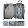 Havel rigid medium suitcases with a capacity of 91 L