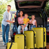 Havel rigid medium suitcases with L capacity