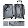 Set of 2/3 suitcases (Cabin, Medium and Large) Havel rigida with capacity of 91 L