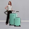 Set of 2/3 suitcases (Cabin, Medium and Large) Havel rigida with capacity of 91 L