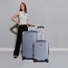 Set of 2/3 suitcases (Cabin, Medium and Large) Havel rigida with capacity of 91 L