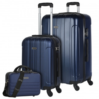 Set of 2/3 suitcases (Cabin, Medium and Large) Havel rigida with capacity of L