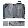 Set of 2/3 suitcases (Cabin, Medium and Large) Havel rigida with capacity of L