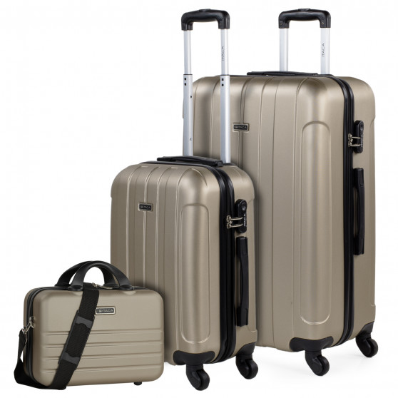 Set of 2/3 suitcases (Cabin, Medium and Large) Havel rigida with capacity of L