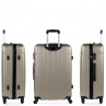 Set of 2/3 suitcases (Cabin, Medium and Large) Havel rigida with capacity of L