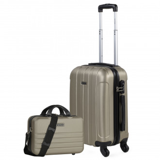 Suitcase cabin + toiletry bag Itaca Havel