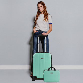 Suitcase cabin + toiletry bag Itaca Havel