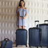 Havel rigid medium suitcases with L capacity