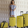 Havel rigid medium suitcases with L capacity