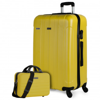 [Set of 3 suitcases (Cabin, Medium and Large)] Rigid Havel with L-capacity