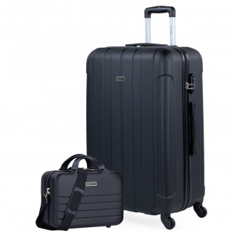 [Set of 3 suitcases (Cabin, Medium and Large)] Rigid Havel with L-capacity