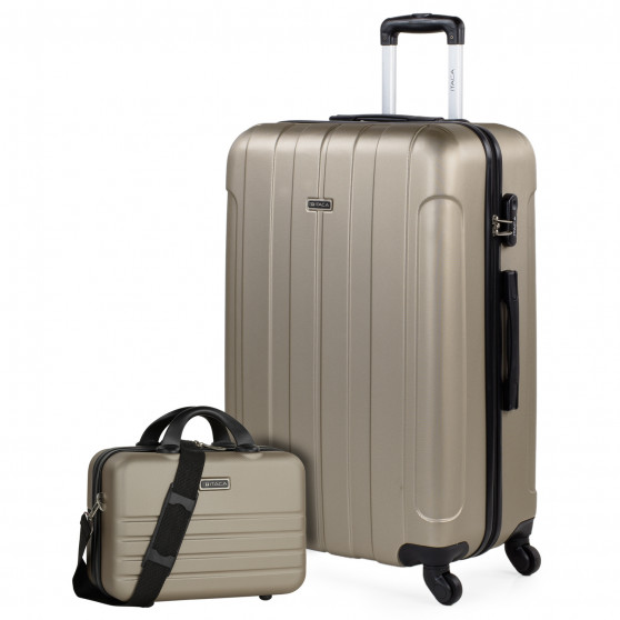 [Set of 3 suitcases (Cabin, Medium and Large)] Rigid Havel with L-capacity