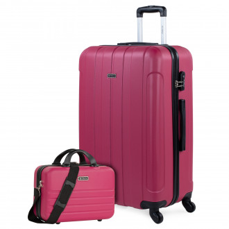 [Set of 3 suitcases (Cabin, Medium and Large)] Rigid Havel with L-capacity