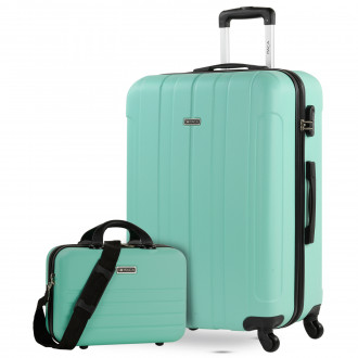 [Set of 3 suitcases (Cabin, Medium and Large)] Rigid Havel with L-capacity