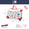 Couloir de valise pour enfants Itaca Happy Fun Days