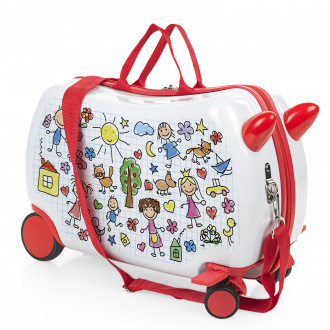 Couloir de valise pour enfants Itaca Happy Fun Days