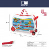 Couloir de valise pour enfants Itaca Happy Fun Days