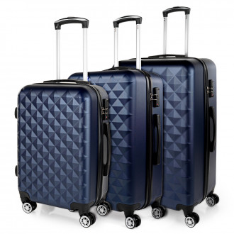 Medium Diamond rigid suitcases with L capacity