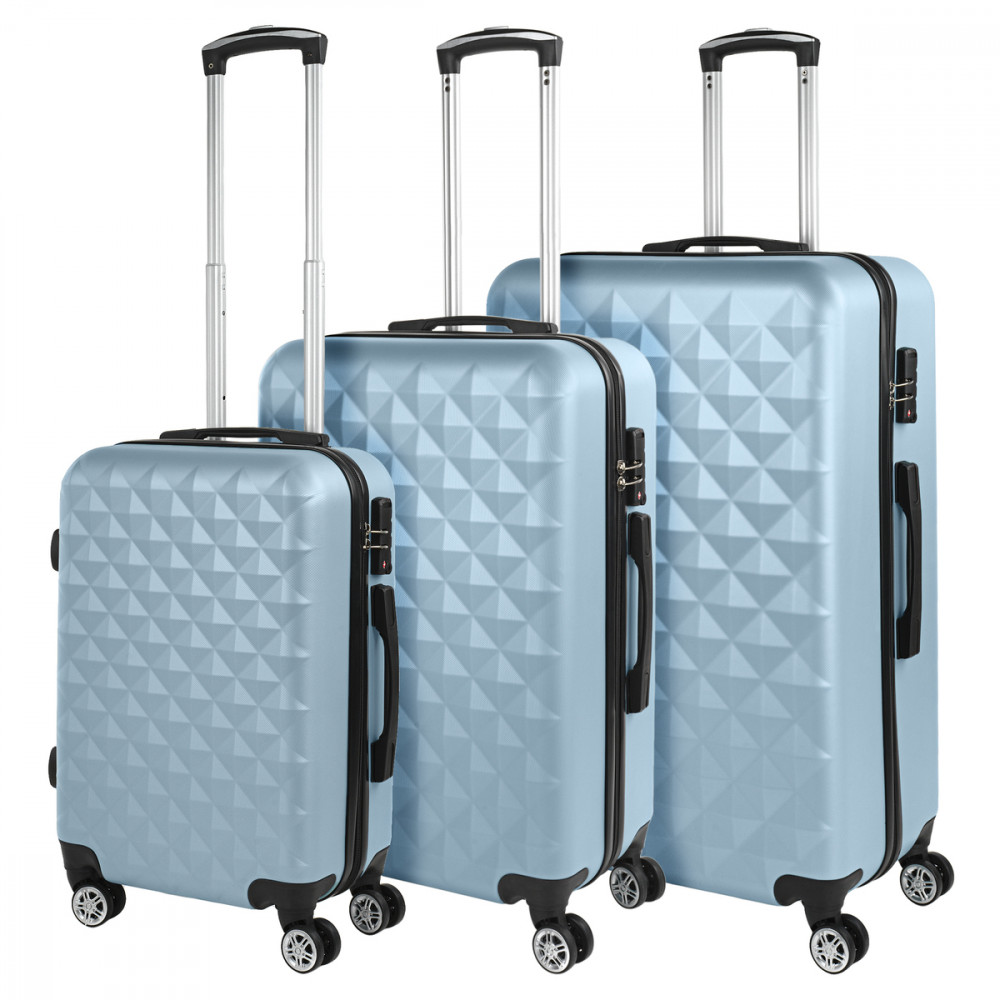 Medium Diamond rigid suitcases with L capacity