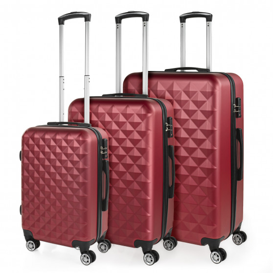 Medium Diamond rigid suitcases with L capacity