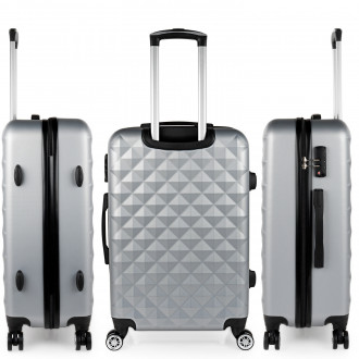 Medium Diamond rigid suitcases with L capacity