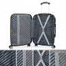 Medium Diamond rigid suitcases with L capacity