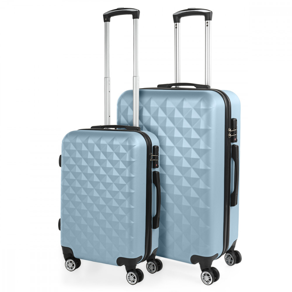 Medium Diamond rigid suitcases with L capacity