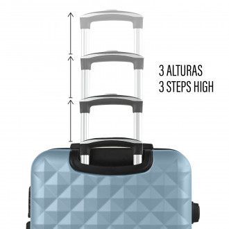 Medium Diamond rigid suitcases with L capacity