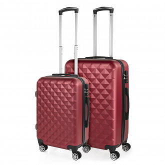 Medium Diamond rigid suitcases with L capacity