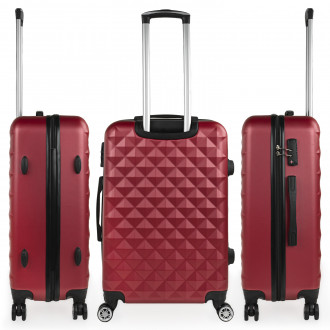 Medium Diamond rigid suitcases with L capacity