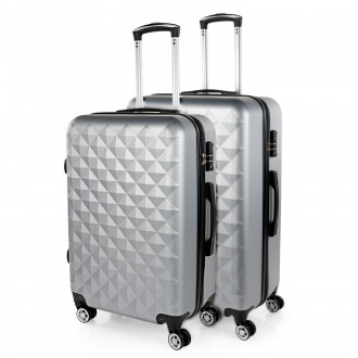 Medium Diamond rigid suitcases with L capacity