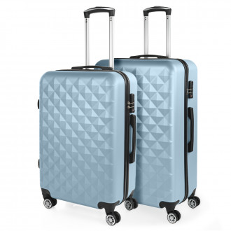 Medium Diamond rigid suitcases with L capacity