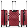 Set of 2/3 suitcases (Cabin, Medium and Large) Diamond rigid with capacity of L