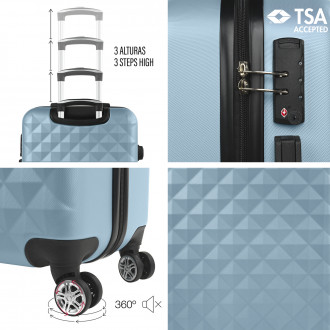 Suitcase 60Cm Itaca Diamond