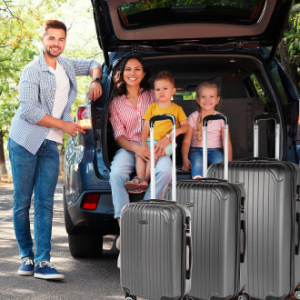 Valises rigides Sevron moyennes avec capacité L