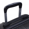 Medium Sevron rigid suitcases with L capacity