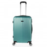 Medium Sevron rigid suitcases with L capacity