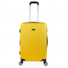 Medium Sevron rigid suitcases with L capacity