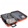 Medium Sevron rigid suitcases with L capacity