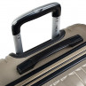 Medium Sevron rigid suitcases with L capacity