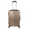 Medium Sevron rigid suitcases with L capacity