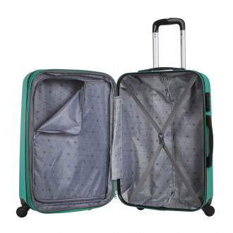 Medium Sevron rigid suitcases with capacity of 68 L