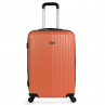 Medium Sevron rigid suitcases with capacity of 68 L