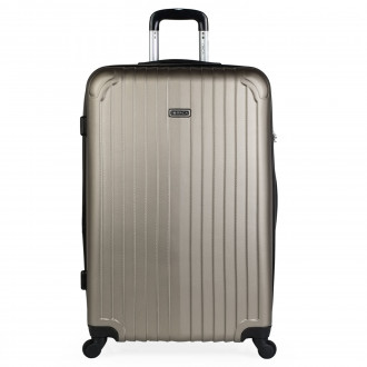 Medium Sevron rigid suitcases with capacity of 68 L