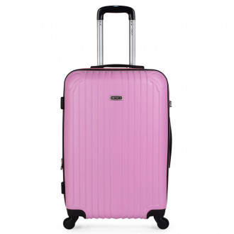 Medium Sevron rigid suitcases with capacity of 68 L